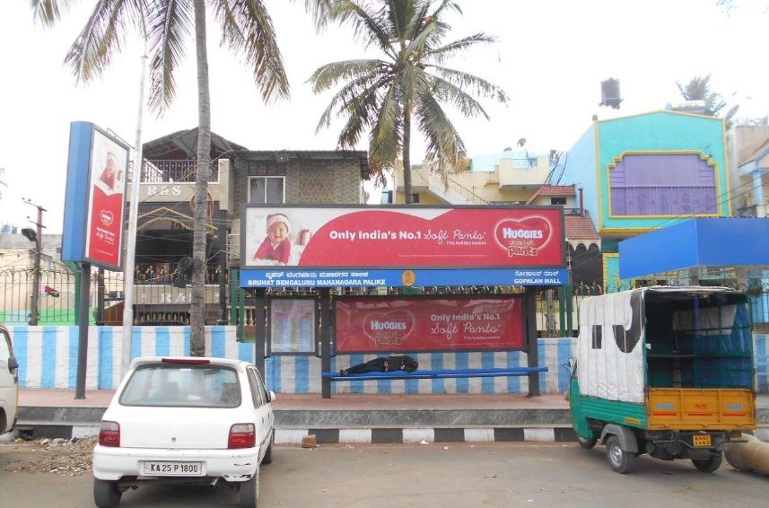 Advertising rates on Guddadahalli Bus Stop Bangalore, Flex Banner Rates in Karnataka